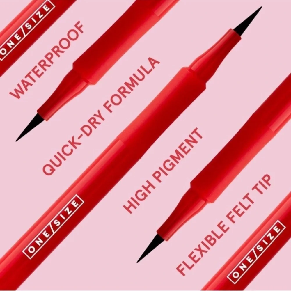 One/Size point made waterproof liquid Eyeliner pen in busty brown new in box
